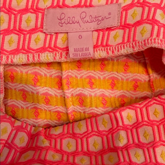 Lilly Pulitzer Liza Shorts Perfect Condition - Picture 7 of 8